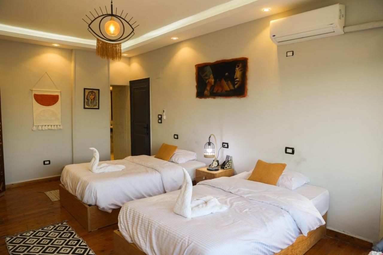 King Tout Hotel Pyramids View Cairo Exterior foto
